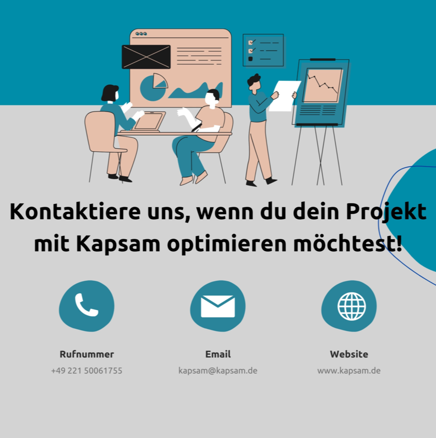 Kontaktmöglichkeiten zur Gesamtprozessanalyse mit Kapsam