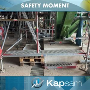 SafetyMoment #2: Sicher arbeiten auf Gerüsten